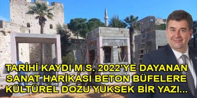 Karataş'tan 'kültürel dozu' ayarlı Çeşmelilere 'Bizim Eko' yazısı...