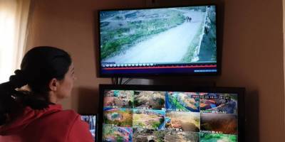 Hem kameralar hem de veteriner o anı yakaladı