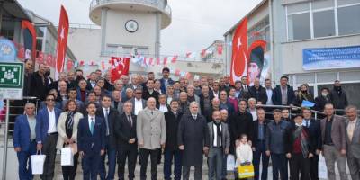 Demirci'de altyapı ve ileri biyolojik atık su arıtma tesisinin temeli atıldı