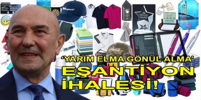 İzmir Büyükşehir Belediyesi'nden 'yarım elma, gönül alma' eşantiyon ihale!