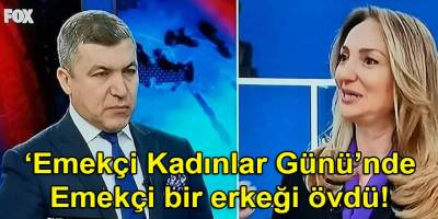 'Emekçi Kadınlar Günü'nün de partisinin 'Emekçi' genel başkanını övdü!