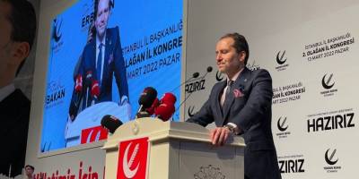 Yeniden Refah Partisi 2. Olağan İl Kongresi Haliç Kongre Merkezi’nde düzenlendi