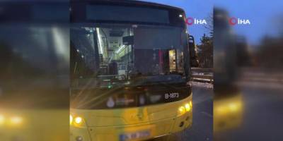 İstanbul'da İETT otobüsüne silahlı saldırı
