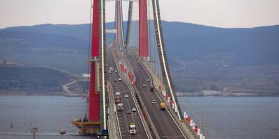 Simgelerin köprüsü 1915 Çanakkale Köprüsü’nde araç geçişleri başladı