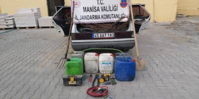 Kamyonlardan mazot çaldığı iddia edilen şahıs gözaltına alındı