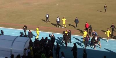 Amatör Lig'de maç bitti, kavga başladı