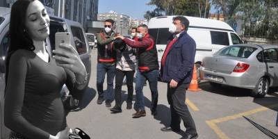 5 aylık hamile eşini, öldürmeden 3 gün önce de bıçakla takip etmiş