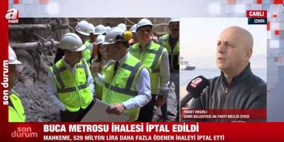 Ak Partili Mısırlı'dan şok Buca Metrosu açıklaması!