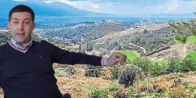 Yeşil alanda büyük talan