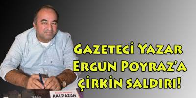 Kuşadası Teksas'a döndü! Gazeteci yazar Ergün Poyraz evinin önünde saldırıya uğradı...
