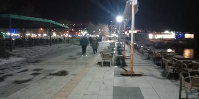 Bir şehir sessizliğe büründü: Balkan soğukları vatandaşı eve kapattı