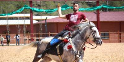 Sivas’ta ata sporu cirit gösterisi nefes kesti