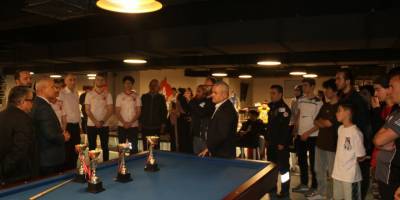 Gençler 3 Bant Bilardo Bahar Turnuvası sona erdi