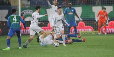 Çaykur Rizespor: 0 - Fenerbahçe: 6