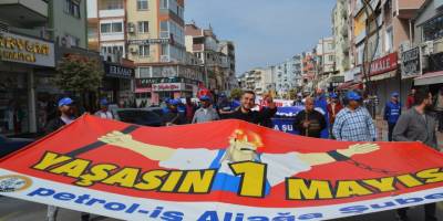 Aliağa’da 1 Mayıs kutlamaları