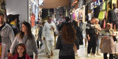 Bodrum’da sokaklarında bayram yoğunluğu