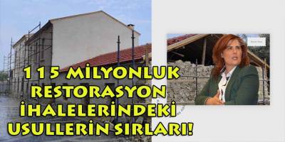 Aydın BŞB, Aydın Tekstil alanı 3 tane restorasyon ihalesinde neden 3 ayrı ihale usulü taktiği kullandı?