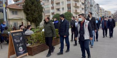 Aliağa’da Covid-19 denetimleri hızlandı