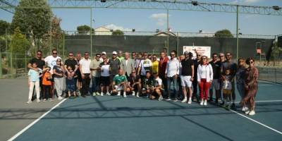 Efeler'de İncir Cup Tenis Turnuvası sona erdi