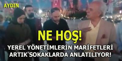 Gazeteci Gözen, Aydın'ın içine düşürüldüğü rezaleti yazmaktan bıktı, sokaklarda halka anlatmaya başladı!