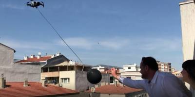 Bu da dronlu cinsiyet belirme partisi