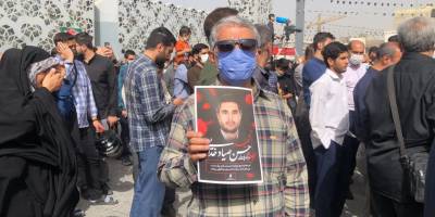 Suikast sonucu öldürülen İranlı Albay için cenaze merasimi düzenlendi