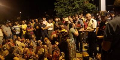 Kızlarının kaçırıldığını iddia eden aile eylem yaptı