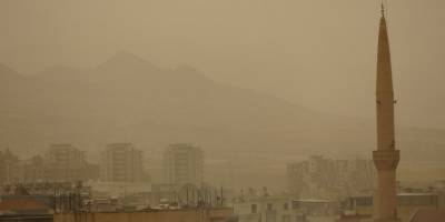 Toz bulutu Adıyaman’ı etkisi altına aldı