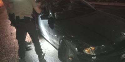 Sincan’da kaza yapan otomobil alev aldı: 1 yaralı