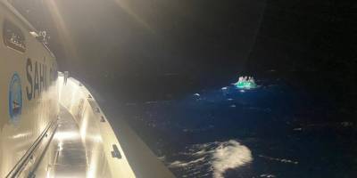 İzmir açıklarında 34 göçmen kurtarıldı