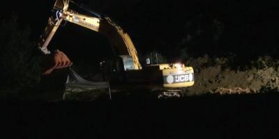 Cansız bedenlerin arandığı kuyu 20 saattir kazılıyor