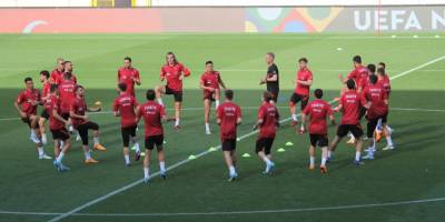 A Milli Futbol Takımı, Litvanya maçı hazırlıklarını sürdürdü