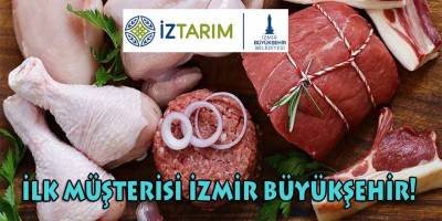 İztarım, İzmir Büyükşehir'e kırmızı, beyaz et, kavurma satarken; Tekirdağ Malkara Yörük köyünden de 7 milyonluk süt satın aldı...