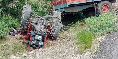 Sındırgı'da traktör altında kalan şahıs hayatını kaybetti