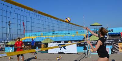 Ayvalık’ta 2022 Voleybol Dünyası Plaj Voleybolu şampiyonası başladı