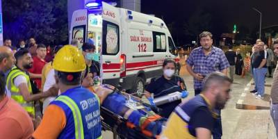 Limanda çalıştığı gemide 5 metre yükseklikten ambara düştü