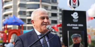 Efeler'de Süleyman Seba Parkı açıldı