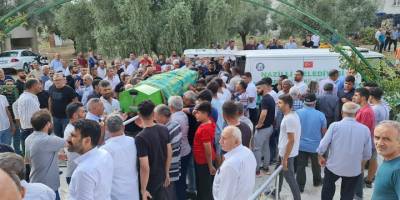 Aydın'da gölette boğulan gençler son yolculuklarına uğurlandı