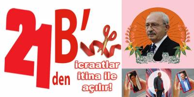 Sözde 21-B ihale karşıtı olan CHP, Aydın'daki belediyelerinin 21-B'den icraatlarını Kılıçdaroğlu'na açtırıyor!