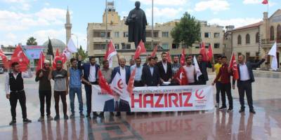 Kilis’te LGBT dernekleri protesto edildi