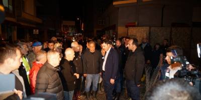 Çevre, Şehircilik ve İklim Değişikliği Bakanı Murat Kurum, selden etkilenen Bozkurt’ta