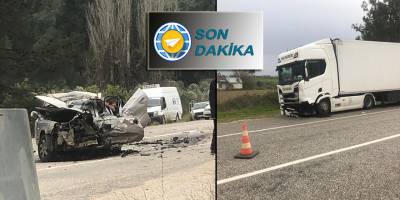 Muğla'da tırla otomobil çarpıştı: 5 ölü