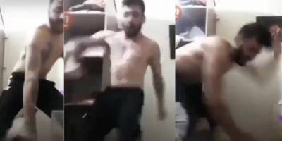 Ümitcan Uygun'un arkadaşı, bir kadını dövdüğü anları canlı yayında paylaştı