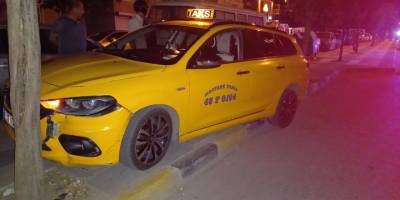 Manisa'da müşterisi tarafından darbedildiği öne sürülen taksi şoförü yaralandı