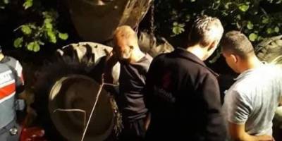 Traktörün altında kalan yaşlı adam hayatını kaybetti