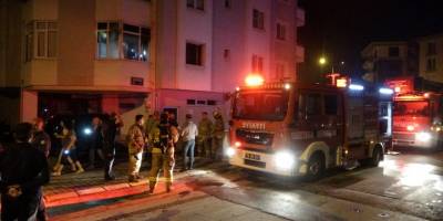 Balıkesir'de yangın paniği