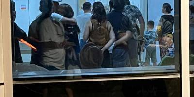 Kuşadası’nda Bayram’da hastanede uzun kuyruklar oluştu