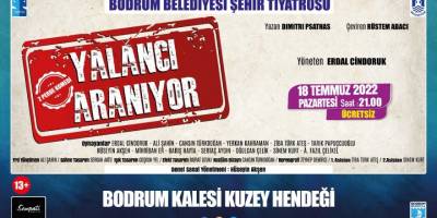 Şehir Tiyatrosu yeni oyunuyla Bodrum Kalesi'nde