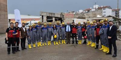 Menemen Belediyesi Arama Kurtarma ekibi eğitimleri hızlandırdı