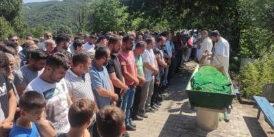 Patpat kazasında ölen 4 çocuk babasına acı veda